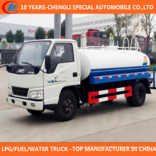 Camión de riego del camión del tanque de agua de 6 ruedas 4cbm en venta